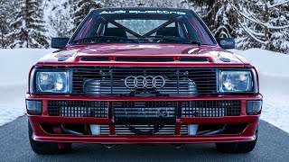 KEN BLOCKS NEW AUDI  700HP AUDI SPORT QUATTRO  INSANE SOUND amp PERFORMANCE  THE PERFECT REPLICA [upl. by Nabru]