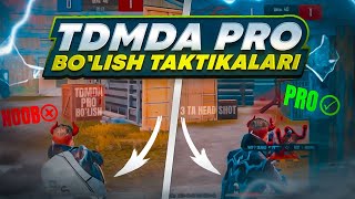 PUBG TDMDA PRO BOLISH SIRLARI  PRO OYINCHI BOL 1 GA 1 OTISHISH SIRLARI  PUBGM abrampubgm [upl. by Jempty]