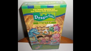 Opening To Dragon Tales Easy As 123 2003 VHS  Reversed [upl. by Colver]