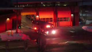 Emergency Response Firehall 11 Capilano Edmonton AB [upl. by Anivlem190]