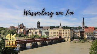 Wasserburg am Inn Germany Walking Tour  Exploring the Charming Town Streets  4K HDR [upl. by Jenelle]