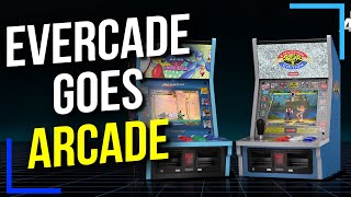 The Evercade Alpha Bartop Arcade Machines Include Street Fighter or Mega Man Games [upl. by Rramel]