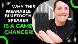 Review of Wearable Bluetooth Speaker [upl. by Gurango]