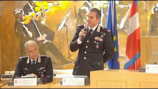 20231113 Gen Antonio Di Stasio  Comandante Legione Carabinieri Piemonte e Valle DAosta [upl. by Kutchins]