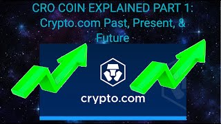 CRYPTOCOM PAST PRESENT amp FUTURE CRO COINCRONOS EXPLAINED PART 1 [upl. by Katherine]