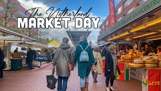 Local Market Tour  Stadshart Amstelveen  The Netherlands  Walking Tour 4K ULTRA HD [upl. by Antonina]