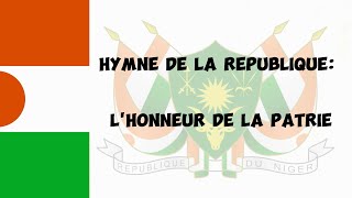 Hymne du Niger lHonneur de la Patrie Niger 227 niamey hynme [upl. by Reehsab]