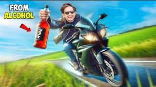 Daru Se Bike Chala Di 😱🌍  Bike Run In Alcohol kappuactor experiment MRINDIANHACKER [upl. by Thgiled182]