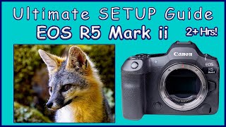 Canon R5 Mark ii Setup Guide for Wildlife Bird Sports Photography A 21 Hour Indepth Tutorial [upl. by Ellyn]