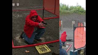 2024 Wild West Guns AK USPSA Section Championships Grizzly Encounter stage 12 [upl. by Lednem685]