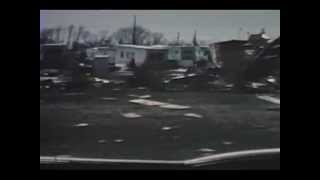 Vintage video of the 1965 Fridley MN Tornado Damage [upl. by Eixor757]