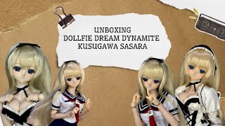 Unboxing Dollfie Dream Dynamite Kusugawa Sasara Gothic Version [upl. by Crean]