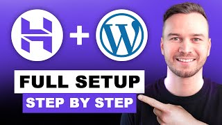 Hostinger Wordpress Setup Tutorial 2024 StepbyStep [upl. by Aissac]