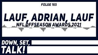 LAUF ADRIAN LAUF  NFL Offseason Awards 2021  Down Set Talk  Der NFL Podcast von DAZN amp SPOX [upl. by Fenelia443]