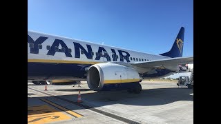 Trip report Ryanair Boeing 737800 BLQCHQ FR3464 [upl. by Prober]