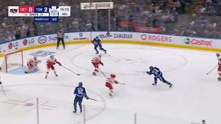 Auston Matthews Scores his 60th Goal of the Season 42622 [upl. by Samaj]