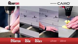 Fiberon Camo Edge amp EdgeX Fastener  Step by Step Installation [upl. by Annia]