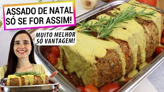 SUBSTITUI A CARNE NO NATAL É MAIS BARATO E SAUDÁVEL SÓ VANTAGEM E RICO EM PROTEÍNA [upl. by Ulla]