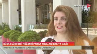 Parisa Arsalani Medeniyyet Tv News 2023  پریسا ارسلانی در اخبار کانال دولتی مدنیت [upl. by Iline]