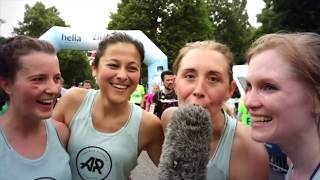 23 hella hamburg halbmarathon 2017  Finisher BMSTV [upl. by Naujled]