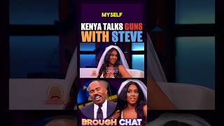 Kenya Talks Guns with Steve Harvey [upl. by Lemak]