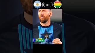 Argentina Vs Bolivia 2024 World cup Qualification quotMessi Hattrickquot🥶🔥 football youtube shorts [upl. by Adey]