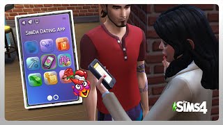 💞APLICACION DE CITAS PARA LOS SIMS 4 I MOD REVIEW I SIMDA APP [upl. by Ydroj]