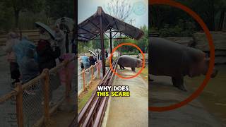 Run If a Hippo Turns Its Back 🦛🦛viralvideo [upl. by Sheelagh]