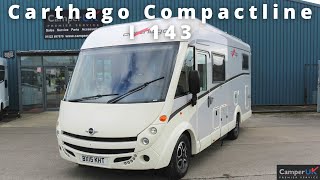 Carthago Compactline I 143 Motorhome For Sale at Camper UK [upl. by Annor322]