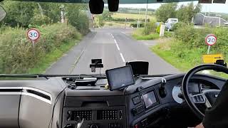 LGVHGV Cockpit View A70 Ayr to Cumnock Scotland [upl. by Richman]