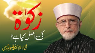 Zakat ki Asal kya hy  زکوٰۃ کی اصل کیا ہے؟  ShaykhulIslam Dr Muhammad TahirulQadri [upl. by Offen]