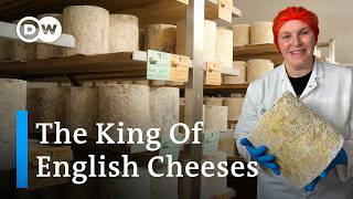 How traditional Stilton cheese is made in England [upl. by Ocihc503]