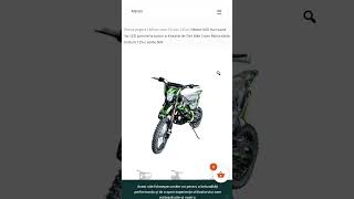 Moto cross 125cc KXD [upl. by Quent3]