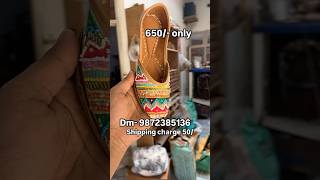 Dm 9872385136 jutti punjabijutti juttilove juttis footwear juttiswag punjabi juttilover [upl. by Macey]