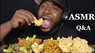 ASMR QampA WHILE EATING SOME LITTLE PANDA MUKBANG  TALKING  TCASMR [upl. by Arvid188]