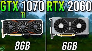 GTX 1070 Ti vs RTX 2060  Tested in 2023 [upl. by Osterhus]