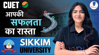 SIKKIM UNIVERSITY Courses Admissions 2024 Fees Placements Rankings sikkimuniversity cuet2024 [upl. by Annamarie]