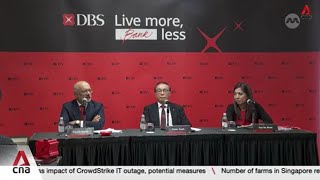 DBS Piyush Gupta to step down in March insider Tan Su Shan to be banks first female CEO [upl. by Rozella]