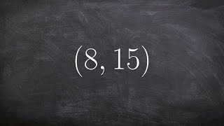 Given a point find the six trigonometric functions of the angle [upl. by Retsila]