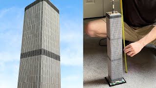 I built a MASSIVE Twin Towers lego set 2000 pieces [upl. by Iaka127]