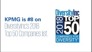 KPMG Ranks No 8 on DiversityIncs Top 50 Companies for Diversity list [upl. by Rosa468]