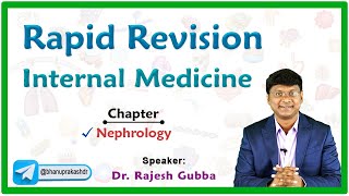 Rapid Revision Internal Medicine  Nephrology [upl. by Akenahc]