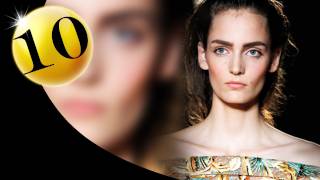 10 Zuzanna Bijoch  Spring 2012 First Face Countdown  FashionTV  FTV [upl. by Lil]