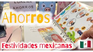 AHORROS PARA LAS FESTIVIDADES MEXICANAS🇲🇽💰🎲💌  Ahorro con monedas🪙 sistemadesobres ahorramas [upl. by Dachia]