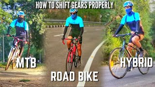 How To Use Gears in Gear Cycle Properly 🚴‍♂️ Easy Gear Shifting For MTB Road Bike and Hybrid Bike [upl. by Snilloc]