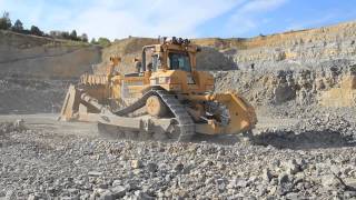 CATERPILLAR D11T Bulldozer in Action [upl. by Oehsen632]