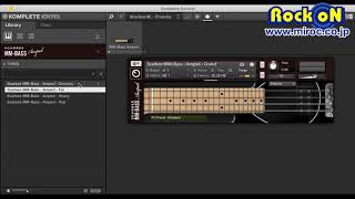 066SCARBEE MMBASS AMPED ☆Native Instruments KOMPLETE 全音源試聴！ [upl. by Aisela]