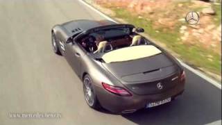 The SLS AMG Roadster  MercedesBenz original [upl. by Enirol506]