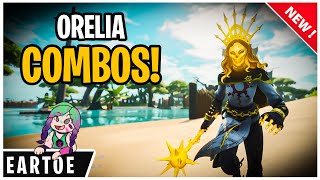 NEW ORELIA Combos in Fortnite Fortnite Battle Royale [upl. by Thurmann]