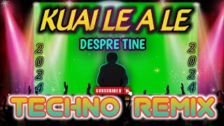 Despre Tine  Kuai Le A Le   Techno Remix 2024 [upl. by Helbonnas]